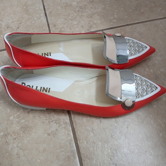 Stunning Pollini woven flats size 9 - Picture 6 of 10